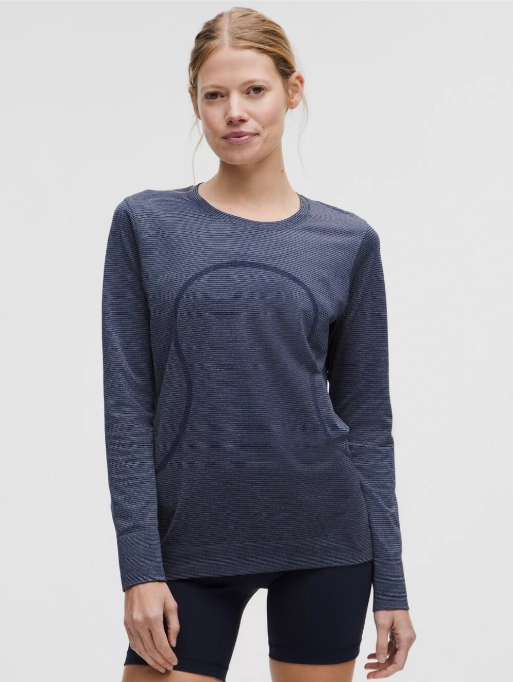 lululemon athletica Swiftly Relaxed Long Sleeve Hip Length Top Size 12